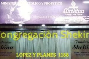 Congregaci&oacute;n Apostolica y Profetica SHEKINA Fuego de Dios