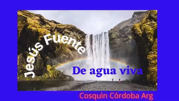 Iglesia cristiana Jes&uacute;s fuente de agua viva Cosqu&iacute;n C&oacute;rdoba Argentina