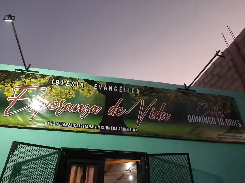 Iglesia Evang&eacute;lica Alianza Cristiana y Misionera Argentina &ldquo;Esperanza de Vida&rdquo;