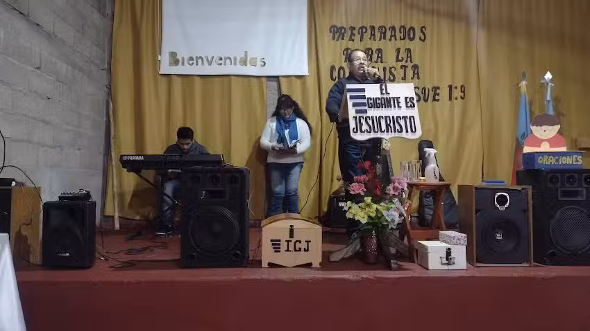 Iglesia evang&eacute;lica El Gigante es Jesucristo