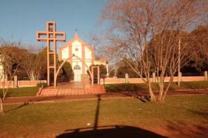 Iglesia Inmaculada Concepci&oacute;n de la Virgen Mar&iacute;a, Iglesia greco-cat&oacute;lica ucraniana. Azara. Mnes. Arg.