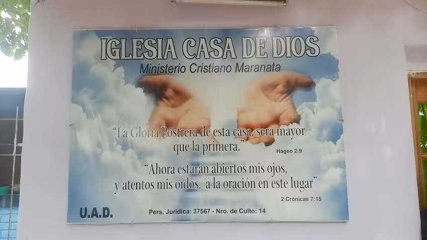 Ministerio Cristiano Maranata CASA DE DIOS
