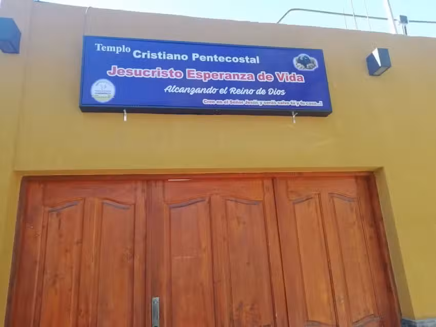 MINISTERIO JESUCRISTO ESPERANZA DE VIDA A.R.D