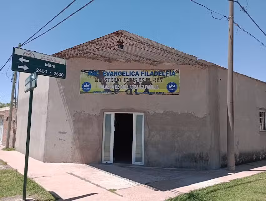 Ministerio &ldquo;Jes&uacute;s es el rey&rdquo; FILADELFIA San Carlos Centro