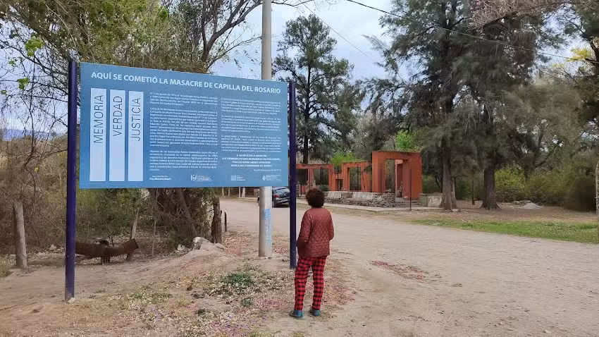 Punto Memoria, Verdad, Justicia &ndash; Masacre de la Capilla del Rosario