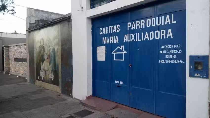 Sede C&aacute;ritas Argentina Parroquial Mar&iacute;a Auxiliadora