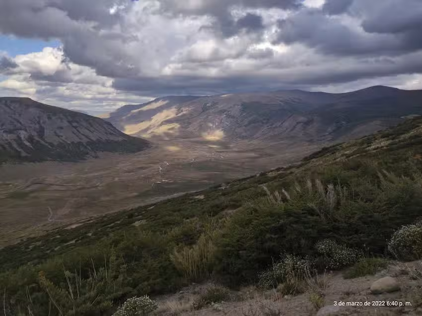 Templ&oacute; esp&iacute;ritual Virgen Del Carmen Buta Mallin Argentina-Chile